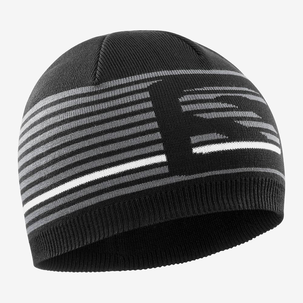 Bonnets Salomon Homme Noir - Salomon FLATSPIN - France (6830-EHPXL)